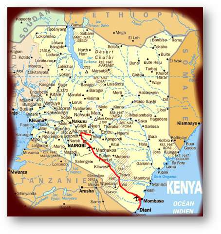 carte Kenya